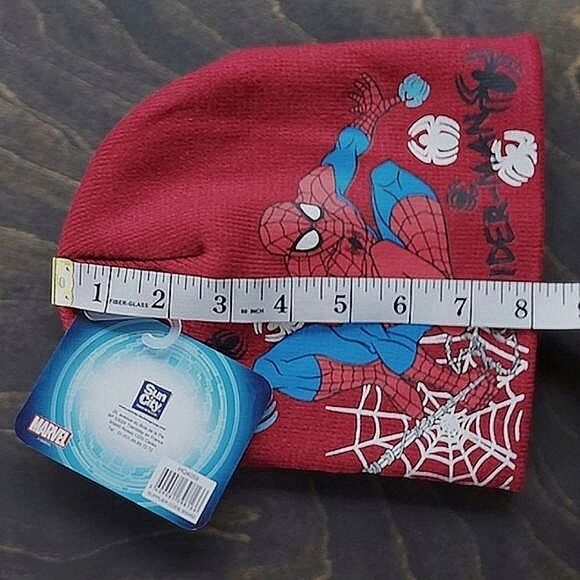 NWT 6-12mo red official Marvel Spider-Man baby / toddler toque - Picture 6 of 6
